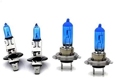 MSA H1 H7 T10 100w Bulbs SUPER WHITE XENON Upgrade Head light Bulbs Set Dip Main Beam