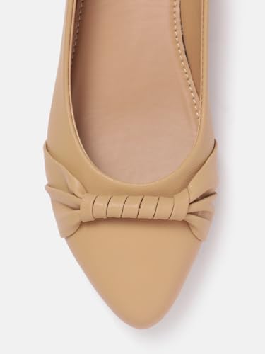 Image of Marc Loire Women's Slip-On Flat Ballerina Shoes for Party, Casual Wear and Formal Occasions