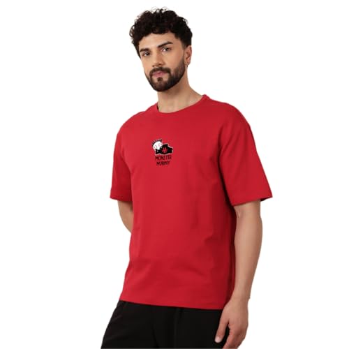 Buy WROGN Men's Pure Cotton T-Shirt - Image 2