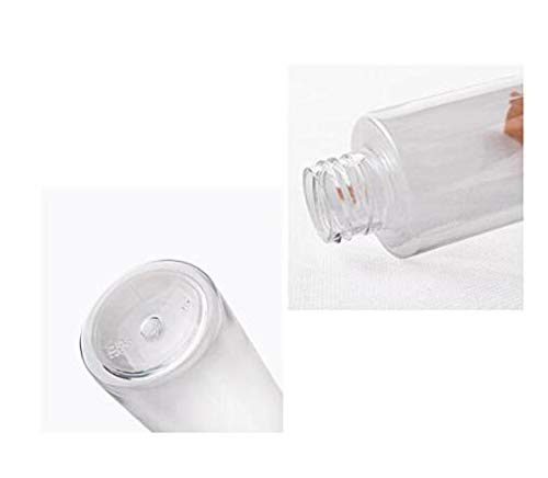 Miniatura 7 de Set de 4 unidades de 51fl oz5 oz vacía recargable botella de plástico transparente contenedor de viaje embalaje contenedor almacenamiento titular