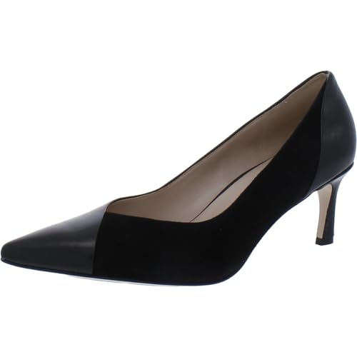 Womens Faris Leather Pointed Toe Pumps