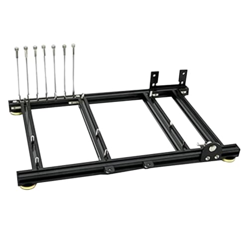 Marco Abierto para Computadora SHINEOFI Gabinete ATX Soporte para Tarjetas Gráficas con Diseño de Enfriamiento Compatible con Fuente de Poder Única y SSD miniatura 1