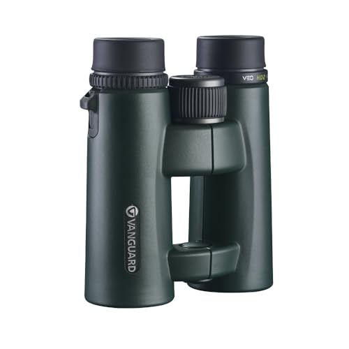Image of Vanguard VEO HD2 8X42 Binocular (8420) I Composite Carbon Fibre Material, Hoya (ED) Glasses, Waterproof and Fog Proof I Neck Strap I Soft Bag, Black