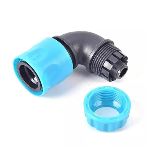 Accesorios tubería plástico de 1/2 pulgada para reparar tomas de riego, conector de 5 unidades 5