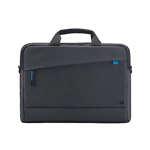Bolsa para portátil impermeable Mobilis de 11-14'' y portadocumentos ecológico negro GRS