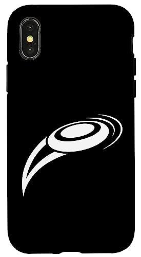 iPhone X/XS Disc Golf Player Golfer Gift Flying Disc Frisbee Dad Present Case