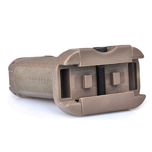 SBGJMY Tactical Front Grip Vertical Foregrip for 20mm Picatinny Rail System (Tan) - Image 3