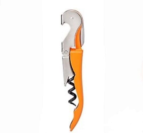 Sacacorchos naranja doble bisagra servidorcamareros llave de vino #CH004-ORG