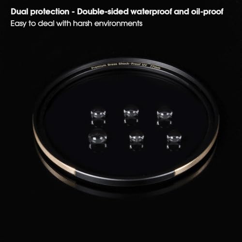 Filtro MCUV Haida 77mm para evitar viñeteado en objetivos de gran angular 6