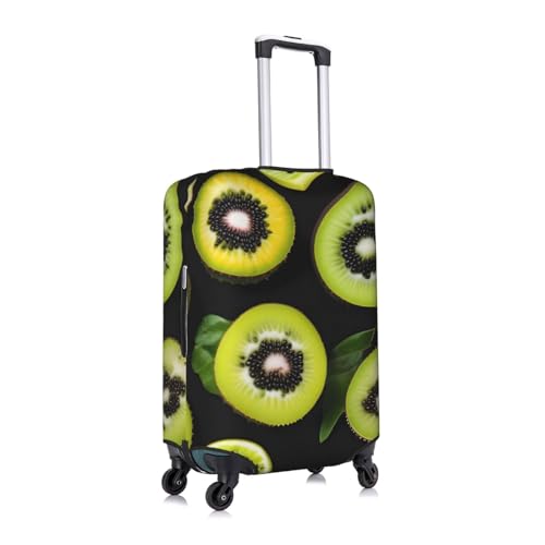 Green Kiwi Luggage Cover, #^Suitcase Protector, Trolley Case Cover For Medium Luggage, Suitcase Protector.3