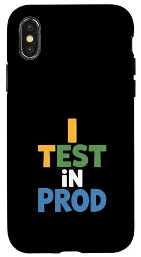 �ʔ���I Test in PROD�J���҂̃��[���A������ �X�}�z�P�[�X iPhone X/XS �p