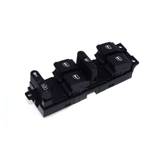 Interrupteur principal 1J4959857 avec commande centralisée pour vitres de Passat et Golf - 2
