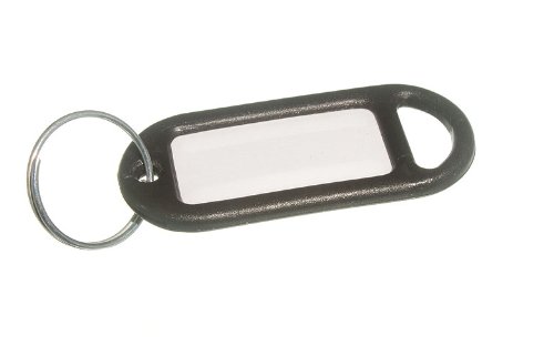 Porte-clés avec étiquette et cosse 50mm pour un étiquetage de clés infaillible