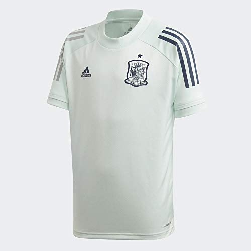 adidas Selección Española Temporada 2020/21 Camiseta Entrenamiento, Unisex, Dash Green, 176