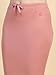 TRENDMALLS Spandex Saree Shapewear Petticoat for Women, Cotton Blended, Skirts for Women, Shape wear Dress Light Pink