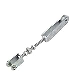 GJREUUF Trailer Park Hand Brake Cable Adjuster Suits Disc Caliper Zinc Fittings RV Parts Camper Accessories Caravan Components