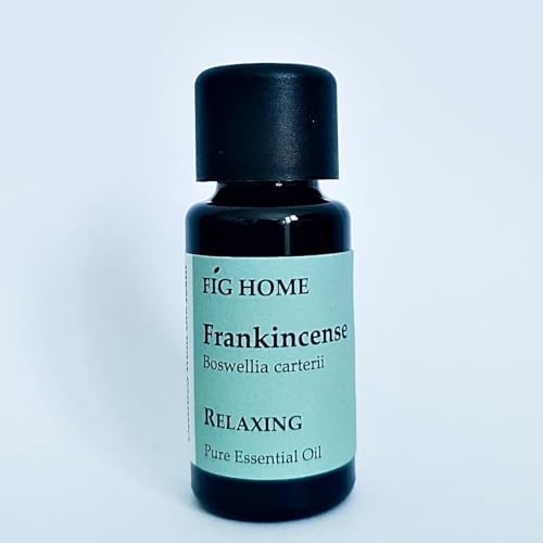 Fig Home - Aceite esencial de incienso - 15 ml | Pure Premium | Sin diluir 100% puro y natural | Promueve una sensación de calma y apoya la claridad mental | Topical & Aromatherapy