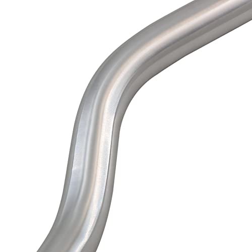 Weeras Retro Urban Bike Handlebar Classical Moustache Shape, Width 600Mm And Diameter 25.4Mm Silver #TOP2