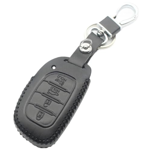 Funda de llave para Hyundai Sonata y Elantra carcasa de mando para control remoto de 4 botones