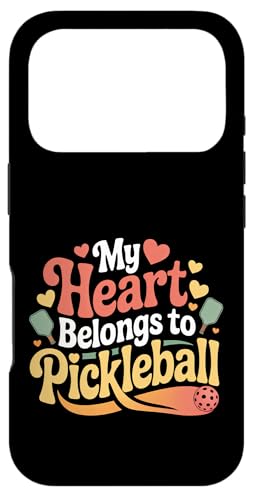 My Heart Belongs To Pickleball �p�h���v���[���[ |- �X�}�z�P�[�X iPhone 17 Pro �p