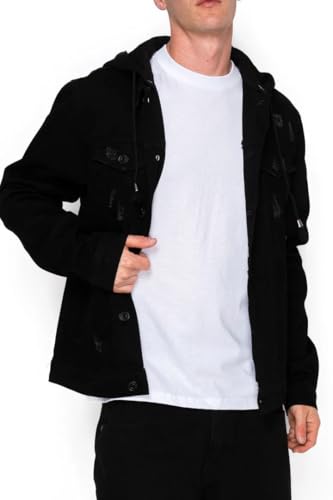 Image of VICTORIOUS Men's Distressed Denim Jacket