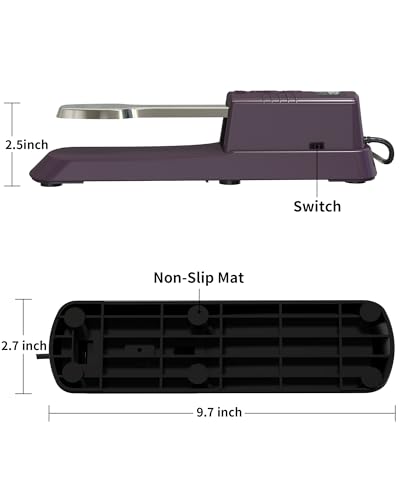 Sustain pedal for keyboard Piano Pedal