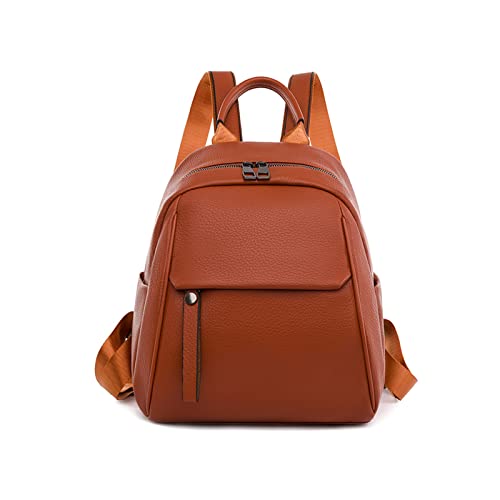 Sac à dos en cuir PU souple luxe pour femme élégante
