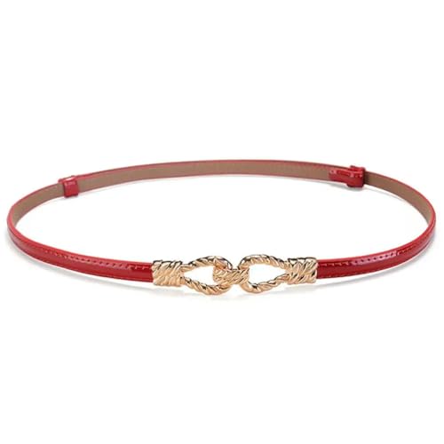 Women Fashion Leather Slim Belt Skirt Decorative Hook Buck Belts For Casual Party Accessories2