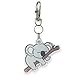 The Acrylic Place Sleepy Koala Keychain - Charm for Purse Diaper Bag Tote Bag Kids Backpack Keychain (Backpack Size)
