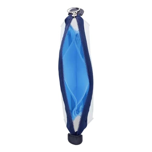 Image of SUN-STAR Jujutsu Kaisen, Gusset Clear Pouch mitte Large Capacity, for Pencil Case and Cosmetic Pouch, W7.5 x H3.9 x D2.4inch (19 x 10 x 6cm)