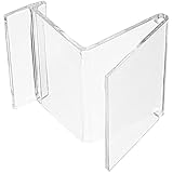 Présentoir à portefeuilles en plastique : son design simple apporte une touche de modernité et permet de ranger ses affaires de manière ordonnée