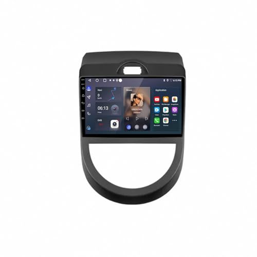 Autoradio portátil con Carplay para Kia Soul 2008-2011, pantalla táctil con 4 núcleos