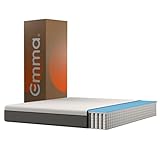Matelas Emma Original Lite | Mousse à mémoire de forme, ressorts ensachés | 140x190 cm | hauteur 22 cm | Moyen-ferme (H7) | Soutien à 3 zones | Ergonomique | Ultra respirant | Durable | Housse lavable