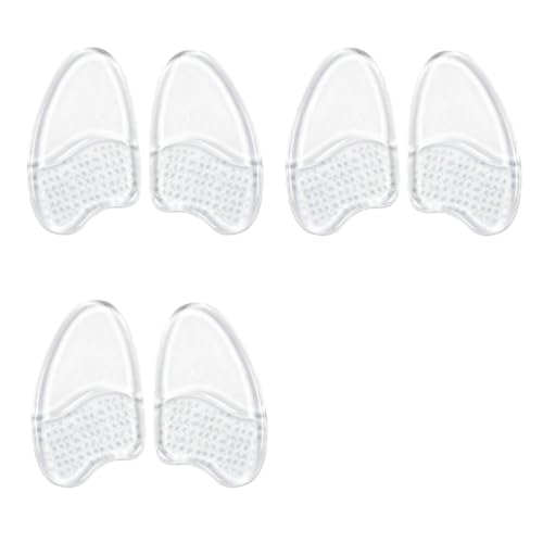 Almohadillas metatarsales para mujer, 3 pares, diseño antideslizante miniatura 1