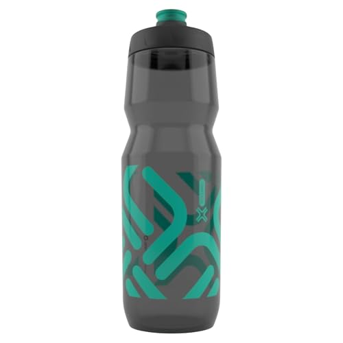 Fidlock Fidguard Bottle 750 Antibacterial Schwarz - Ergonomische antibakteriell wirkende Trinkflasche, 750ml, Größe 750