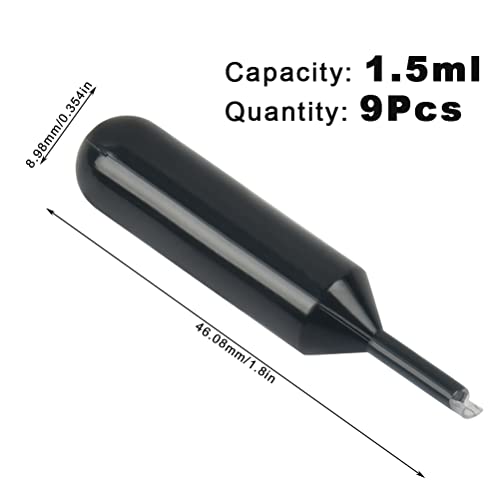 9pcs Identity Theft Stamp Refill, TMBMLPP Identity Guard Roller Stamp Wide Rolling Stamp, Ink Refill for Confidential Identity Theft Protection Privacy Safety Address Blocker Security Roller Stamp