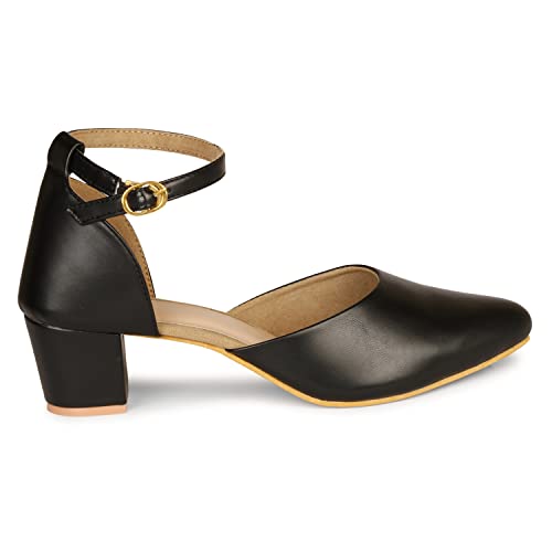 Image of Smart & Sleek Women's Comfortable Block Heels Sandal
