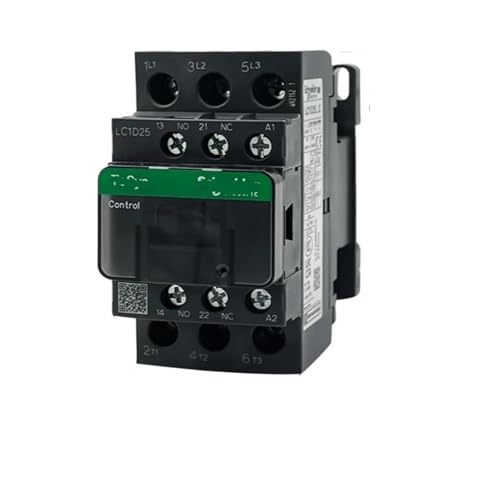 Contacteur ca tripolaire LC1D25 24V noir pour commande de moteur