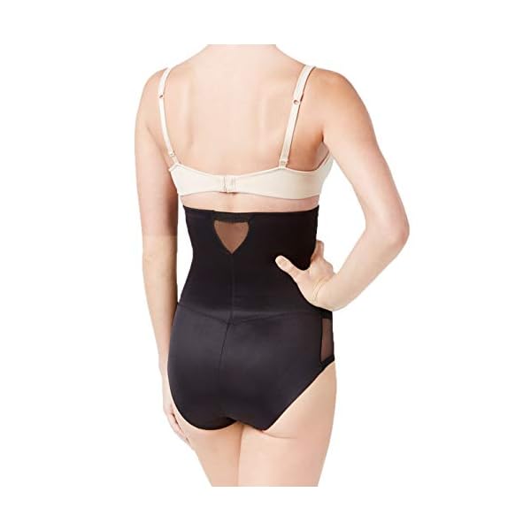 Miraclesuit-Shapewear-Extra-Firm-Sexy-Sheer-Shaping-Hi-Waist-Brief Miraclesuit Women's Shapewear Surround Support Shaping Hi Waist Brief Underwear, Black, XL