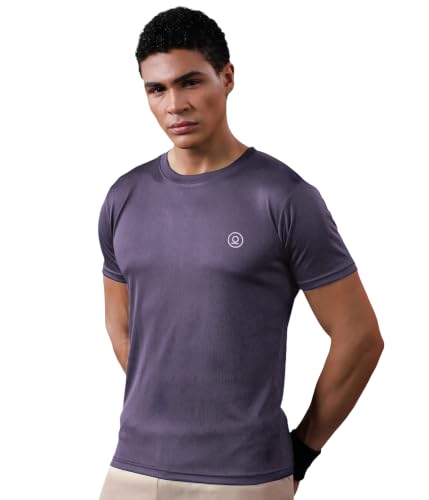 Image of CHKOKKO Gym T Shirts for Men Workout Activewear Solid Quick Dry Sports Tshirt for man Breathable Lightweight Half Sleeve Regular Fit Round Neck Running Boys T Shirt