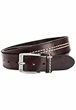 Piel de vacuno camel active 4020309b0320 Cinturón, Brown, L para Hombre