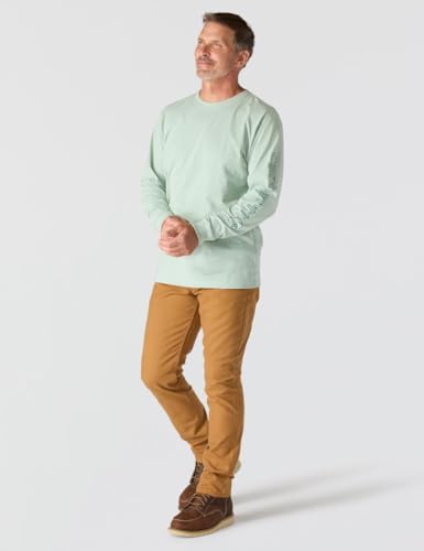 Image of Carhartt Men's Dearborn Loose Long-Sleeve Logo T-Shirt Closeout