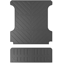 powoq 5.7FT Truck Mat Compatible with 2019-2026 Dodge Ram 1500 Cargo Mat Tailgate Liner TPE Cargo Liner Replacement for 2019 2020 2021 2022 2023 2024 2025 2026 Dodge Ram 1500 Accessories