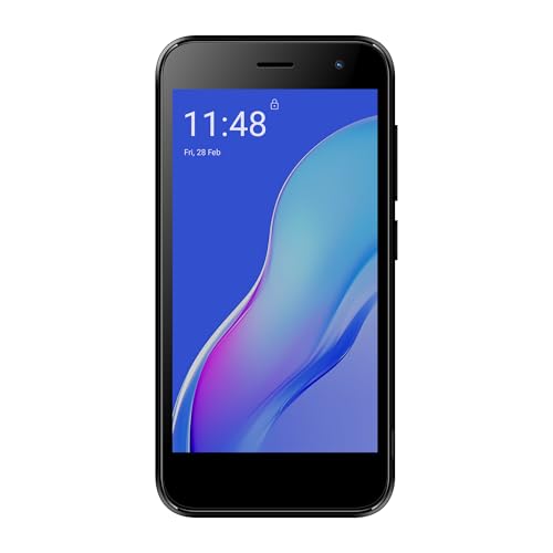 Image of Bolt One | Unlocked Android Phone | 2025 | US Warranty | 32GB | Black | Dual SIM, Smartphone, Android 14 (Go), 2000mAh, 5.0 inch Display, 1.3GHz Quad Core, 4GB RAM, 5MP Camera, with Case