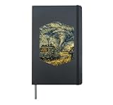 Storm Chaser Tornado Severe Weather Storm Chasing Art Hardcover Journal, Black