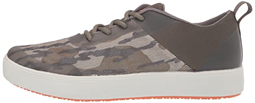 HUK Sapato masculino Mahi com cadarço e tração úmida e leve para pesca, Mossy Oak Bottom land, 12.5