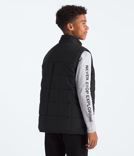 THE NORTH FACE Boys Reversible Shasta Vest | Midweight Puffer Vest With Synthetic Insulation, Fleece Lining & Water Repellent3