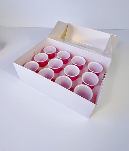 Mini Cupcake Boxes Set of 10 Plus 15 Free Baking Recipes, Each Mini Cupcake Box holds 12 Mini Cupcakes and Mini Muffins, Mini Cupcake Holders - Mini Cupcake Container - Dessert Cup Boxes - Thumbnail 5