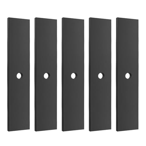 10 x 2 Edger Blade with 1/2 Center Hole Compatible with M clane P ower Trim T ru-Cut T anaka Edger Replaces 2059 375-352 40-503 40-409 0.12 Thick Heat treated Edger Blade 5 Pack