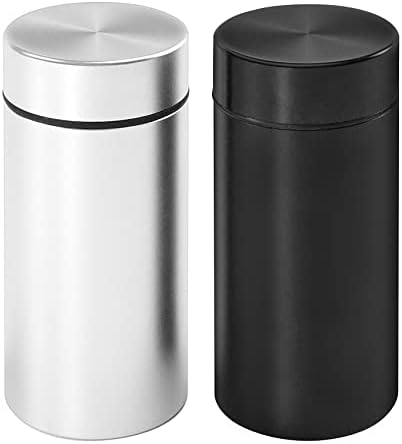 Stash Jar Airtight Smell Proof Aluminum Herb Container Bottle Multipurpose Storage Containers 80ml